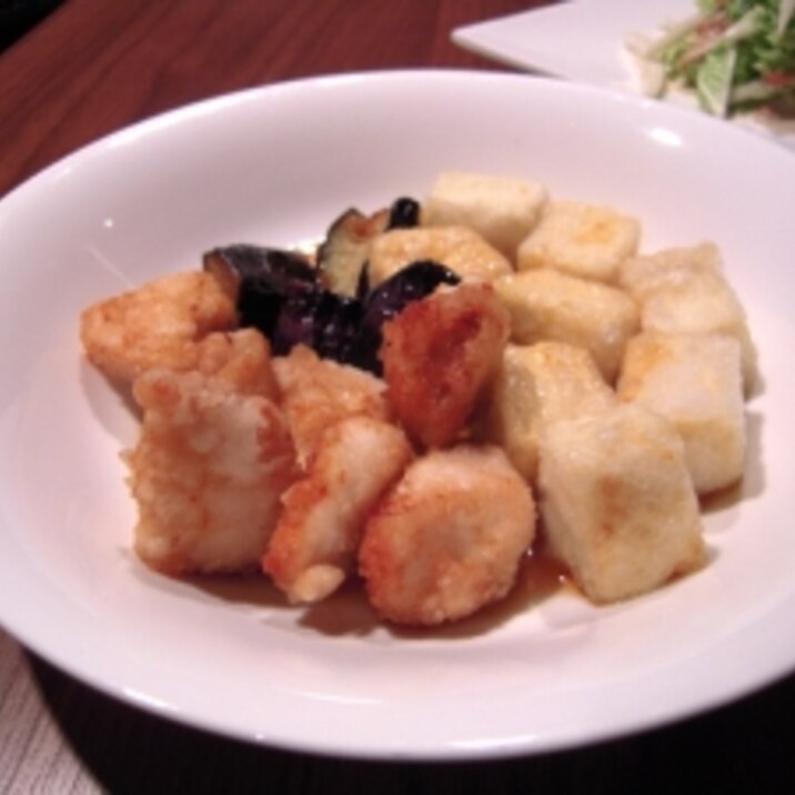 揚げ出し野菜＆豆腐＆鶏肉